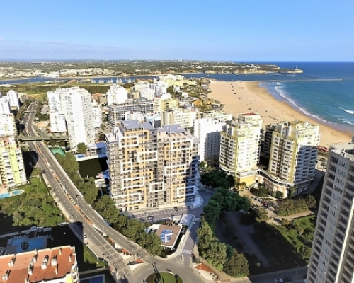 Продаётся 2-комнатный апартамент в комплексе ELITE RESIDENCE в 150 м. от пляжа Прайя дэ Роша