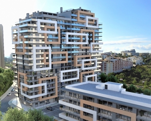 Продаётся 3-комнатный апартамент в комплексе ELITE RESIDENCE в 150 м. от пляжа Прайя дэ Роша
