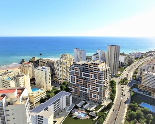 Продаётся 2-комнатный апартамент в комплексе ELITE RESIDENCE в 150 м. от пляжа Прайя дэ Роша