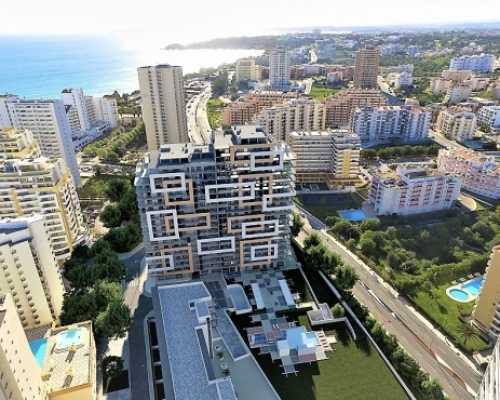 Продаётся 2-комнатный апартамент в комплексе ELITE RESIDENCE в 150 м. от пляжа Прайя дэ Роша