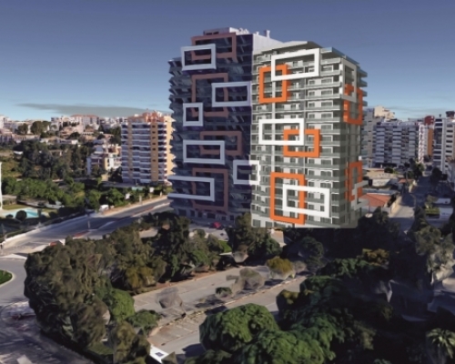 Продаётся 2-комнатный апартамент в комплексе ELITE RESIDENCE в 150 м. от пляжа Прайя дэ Роша